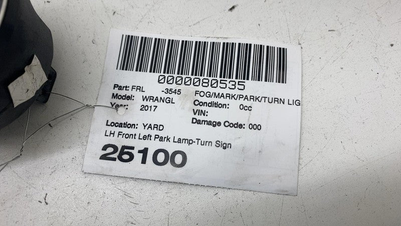 **14-18 Wrangler Front Left Side Marker Light Lamp 68200291AA**