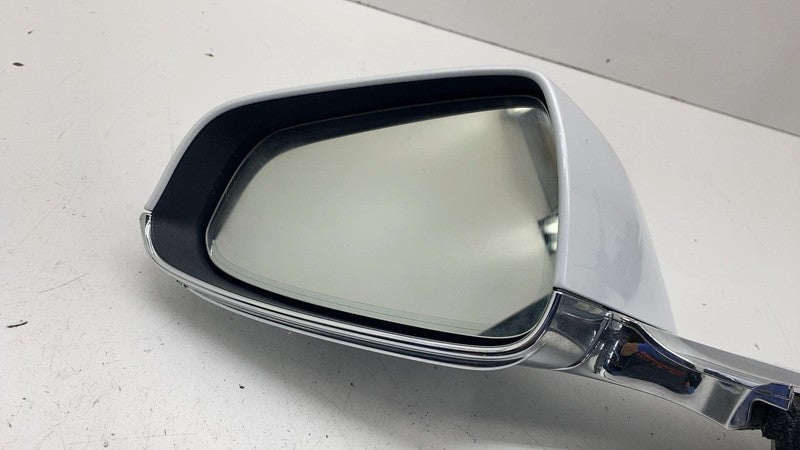 12-15 Tesla Model S Left Rear View Door Mirror - White PPSW