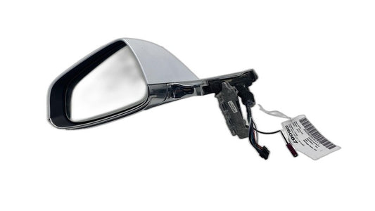 12-15 Tesla Model S Left Rear View Door Mirror - White PPSW
