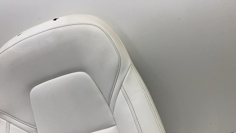 2017-2023 Tesla Model 3 Y Front Right Seat Back Upper Cushion White RH