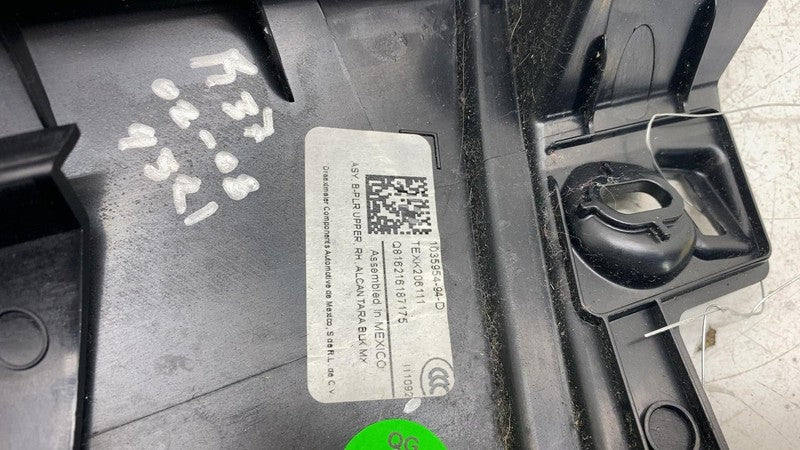 **16-20 Model X Right Passenger B-Pillar Lower Trim Panel 1035954-94-D