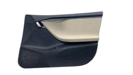 2016-20 Tesla Model S Front Right Interior Door Trim Panel Card 100793